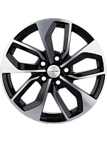 KHW1703 Колесный диск KHOMEN KHW1703 7xR17 5x112 ET49 DIA57.1 Black-FP 